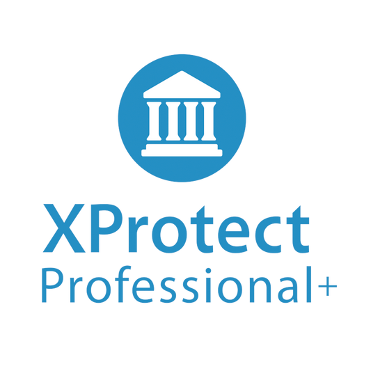 Licencia de 1 Canal de Video para Software XProtect Professional+ / Desde 49 Cámaras / Análisis de Video / Mapas Interactivos / Gestión de Alarmas / Integración con Terceros / Múltiples Sitios