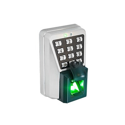 XT-5 - (ZK MA500)Lector IP de Huella y Proximidad con Teclado Antivandálico para Exterior / Administración con software o de manera autónoma (directo en el teclado) / Relevador para chapa