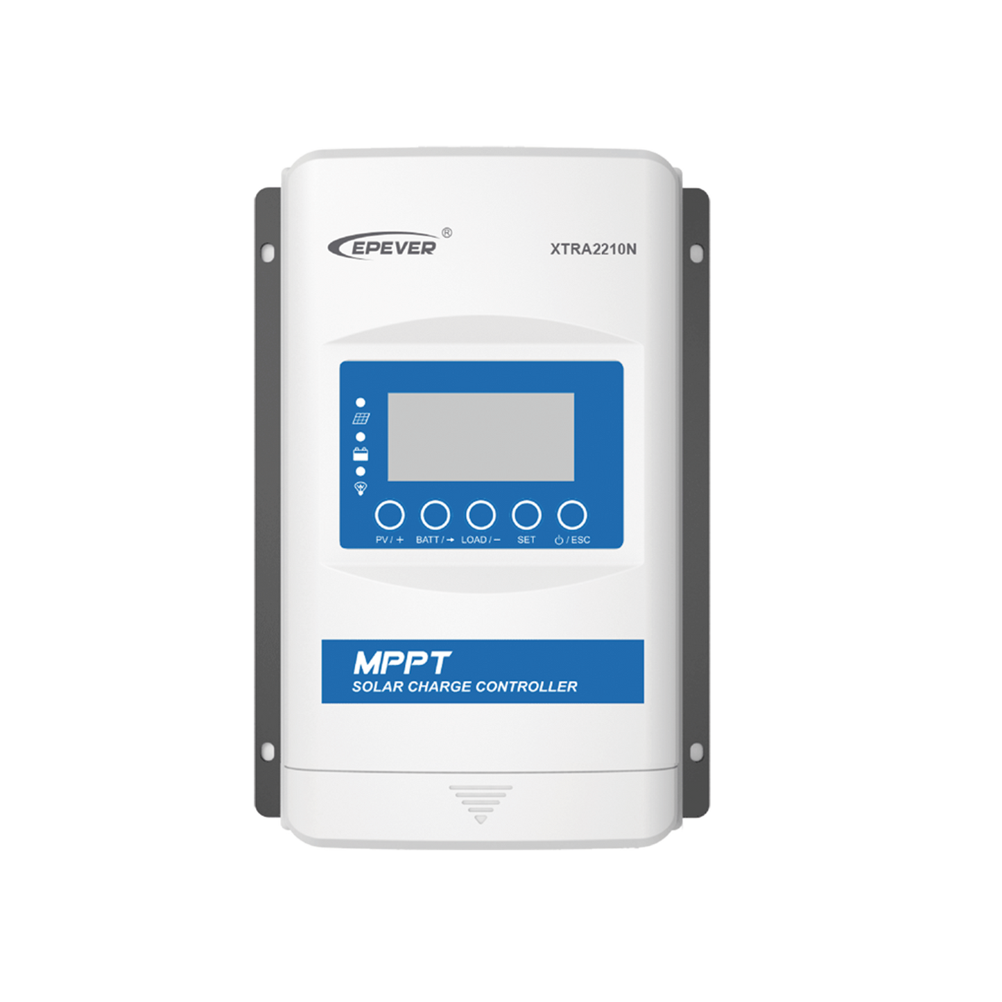 XTRA-2210-N - Controlador Solar MPPT 20A 12/24V, Máximo Voltaje de Circuito Abierto Voc 100Vcc, Configurable para Baterías de Litio