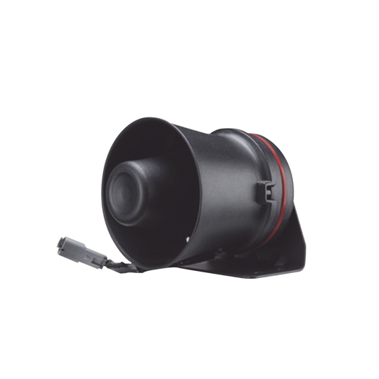 XYD100H - Bocina de uso Rudo para Motocicleta de 100 W, Alto Rendimiento y Base en Aluminio, 8 Ohm de Impedancia