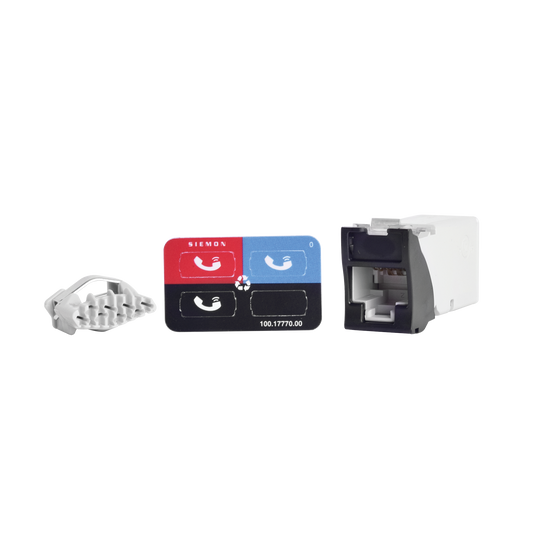 Z6-01 - Jack Z-Max UTP Categor�a 6, Montaje H�brido en Placa de Pared (Plano y Angulado), Color Negro
