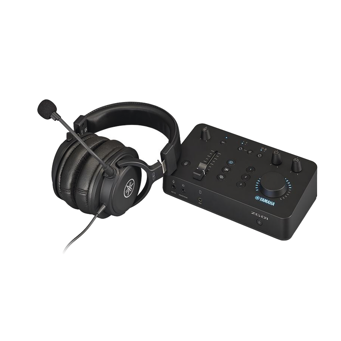 ZG01PACK - Kit de Audio para Gaming | Controlador + Auriculares | Entradas/Salidas de Audio y Video | Conexión USB