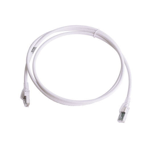 ZM6A-S05-02B - Patch Cord Z-MAX Cat6A S/FTP, CM/LS0H, 1.52 Metros (5 Pies), Color Blanco, Versi�n Bulk (Sin Empaque Individual)