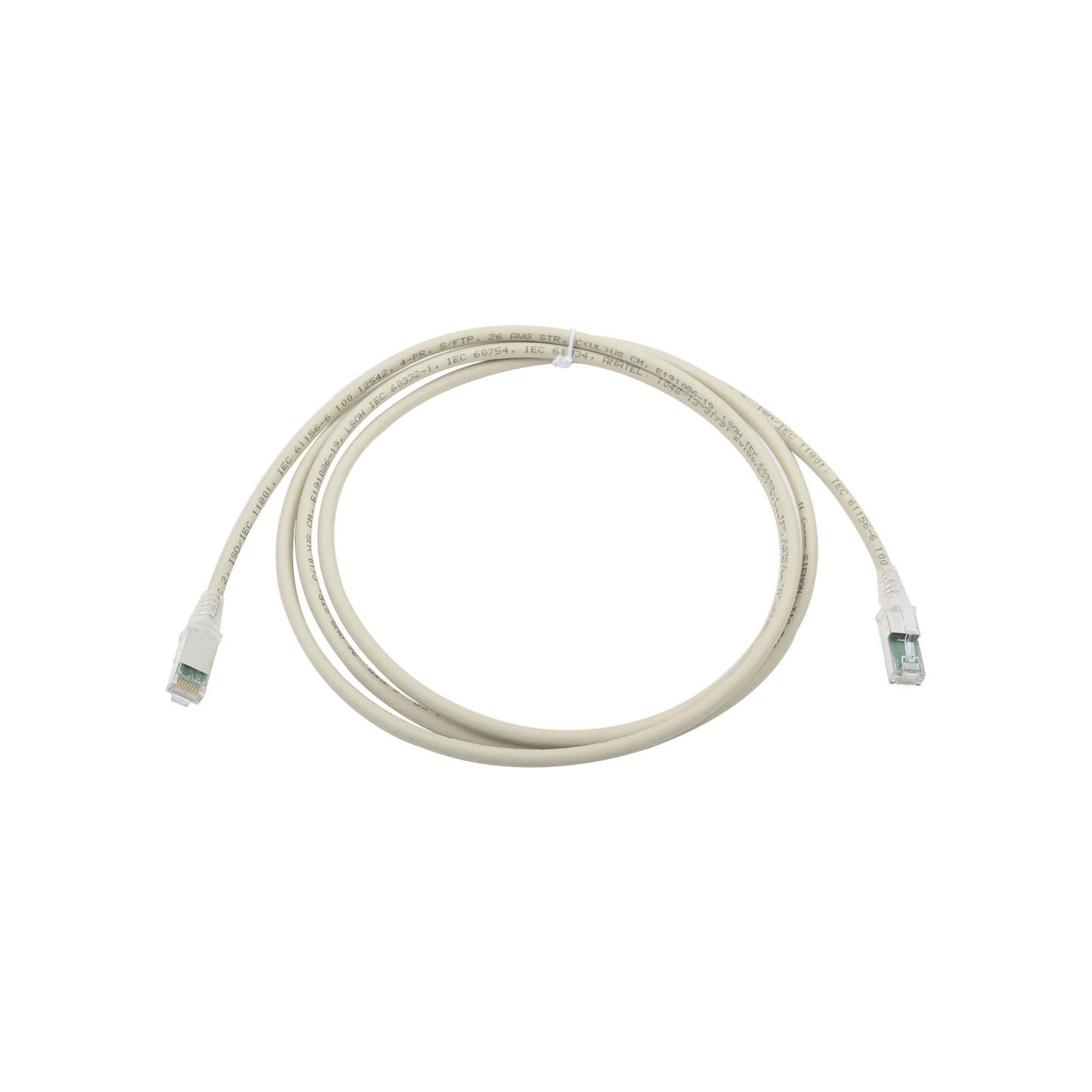 ZM6A-S05-04B - Patch Cord Z-MAX Cat6A S/FTP, CM/LS0H, 1.52 Metros (5 Pies), Color Gris, Versi�n Bulk (Sin Empaque Individual)