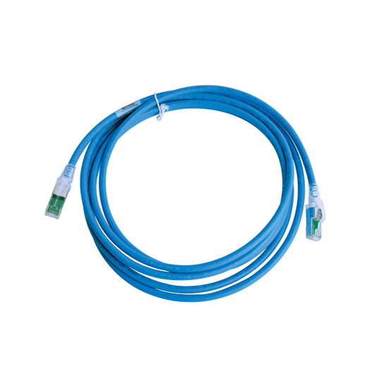 ZM6A-S10-06B - Patch Cord Z-MAX Cat6A S/FTP, CM/LS0H, 3.05 Metros (10 Pies), Color Azul, Versi�n Bulk (Sin Empaque Individual)