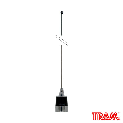 BR-160 - Antena Móvil VHF, Banda Baja, Rango de Frecuencia 144-174 MHz.