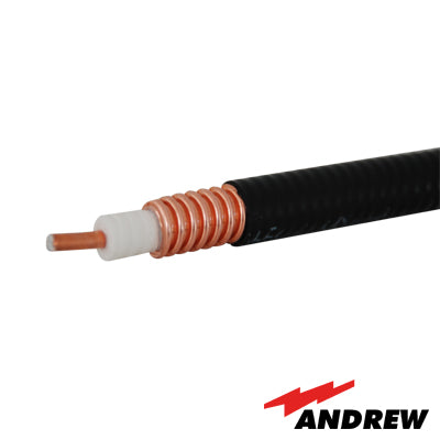 FSJ4-50B - Cable Coaxial HELIAX Superflexible de 1/2, Cobre Corrugado, Blindado, 50 Ohms