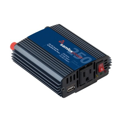 SAM-250-12 - Inversor de Corriente (CD-CA) Potencia Nominal 250 W, Ent:12Vcc, Sal: 115Vca 60 Hz