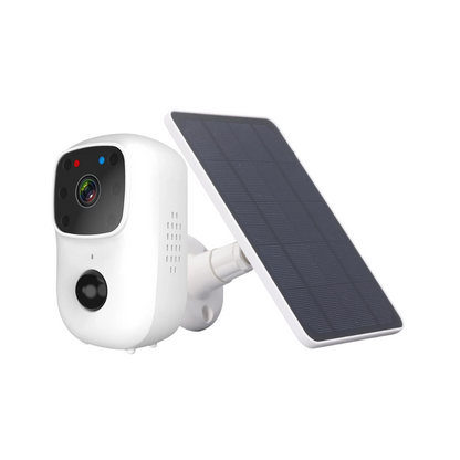 OW10 Cámara Wifi Homeviz 2k con Panel Solar para exterior.