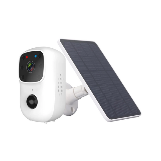 OW10 Cámara Wifi Homeviz 2k con Panel Solar para exterior.