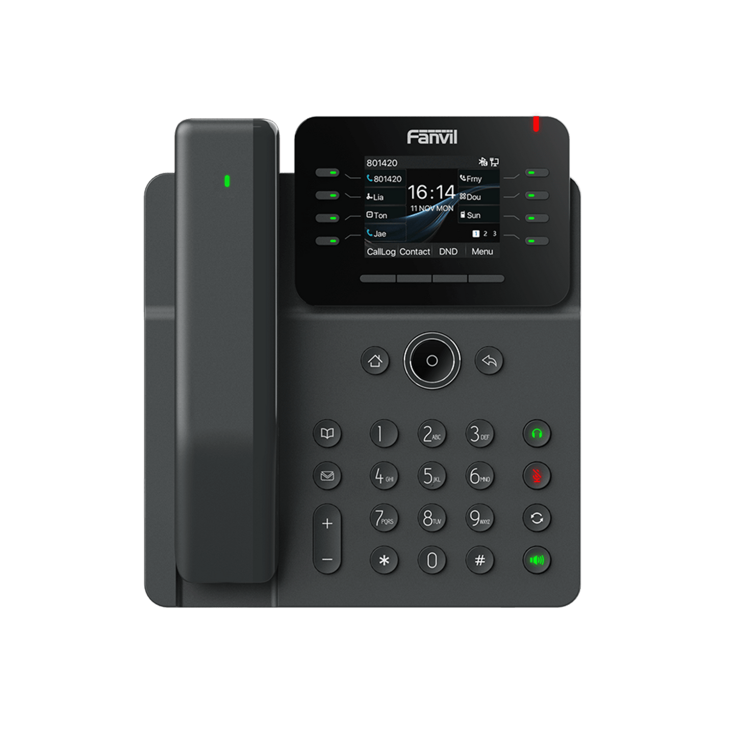 V62-PRO - Telefono IP Handset Inalámbrico, 12 Líneas SIP, Conferencia 6 Vias, Puertos Gigabit, PoE, Pantalla 2.8