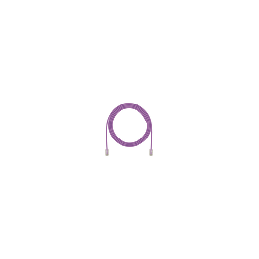 UTP28SP8INVL - Cable de Parcheo TX6, UTP Cat6, Di�metro Reducido (28AWG), Color Violeta, 20.2 cm (8 Pulgadas)
