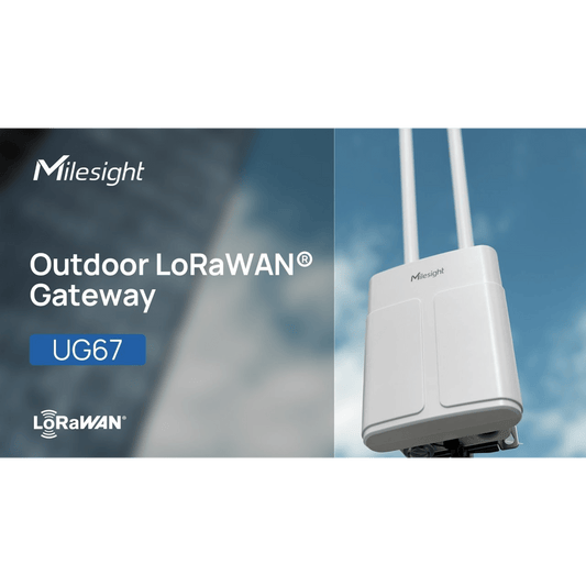 UG67L08GL915M - Gateway LoRaWAN para exterior, de largo alcance, con modulo SIM