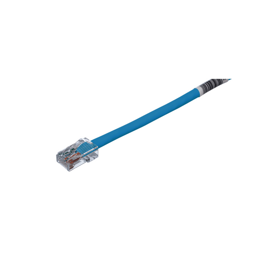 UTPCH1BUY - Cable de Parcheo TX5, UTP Cat5e, 24 AWG, CM, Color Azul, 0.3 Metros (1 Pie)