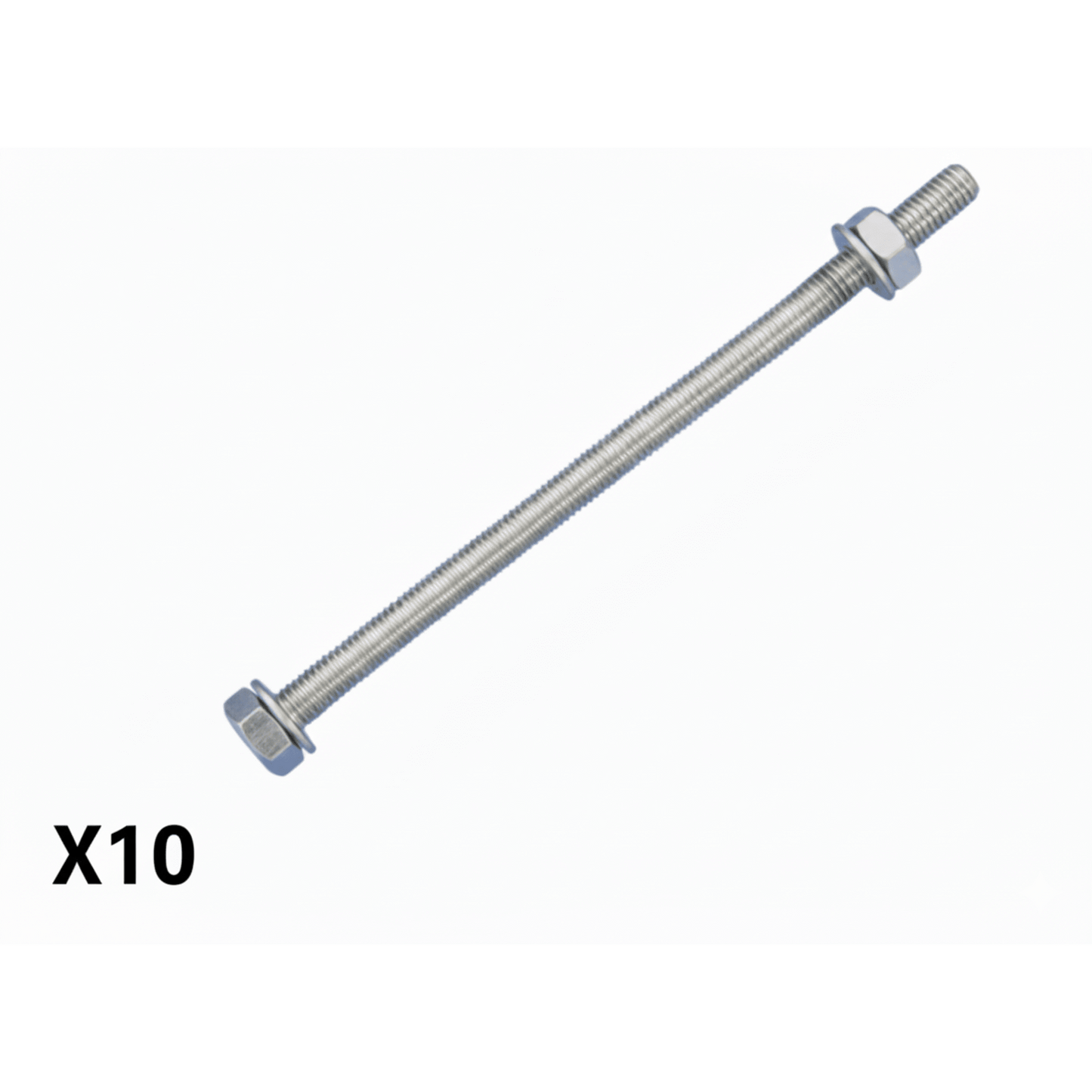 25202710KTP - Kit de 10 Tornillos para Montar 1 Separador de Pl�stico