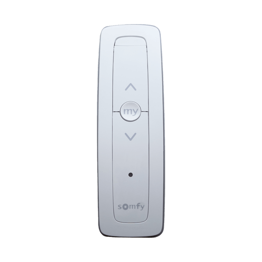 SITUO1RTSPURE - Control remoto 1 canal para motores de persiana Somfy con señal inalámbrica, instrucciones: sube, baja y detener, con posición favorita programada.