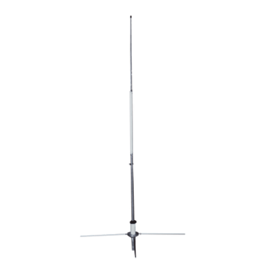 SYS600V2 - Antena base VHF, omnidireccional, rango de frecuencia 144 - 174 MHz