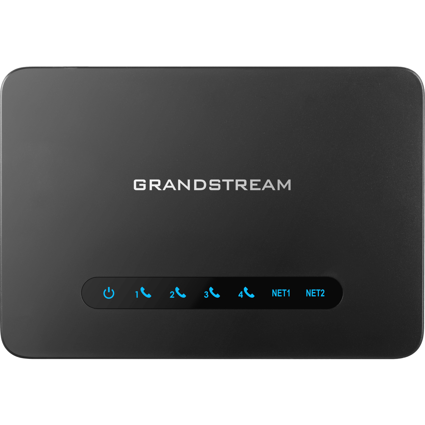 HT-814-V2 - Gateway VoIP con Router NAT / 4 Puertos FXS (Conectar Teléfono Análogo) / Router NAT Gigabit Integrado / Cifrado AES Reforzado / Aprovisionamiento Automático / Soporta SIP y Fax T.38