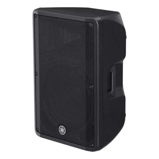 DBR15 - Altavoz Activo de 2 vías | Woofer 15" | 8ohms | Color Negro | Amplificador 1000W | Gabinete de Plástico