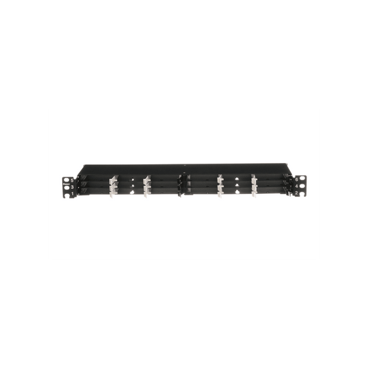 FLEX1UPN04 - Panel de Distribuci�n de Fibra �ptica, Acepta 18 Cassettes HD Flex en 4 Espacios, Hasta 144 Fibras, 1 UR