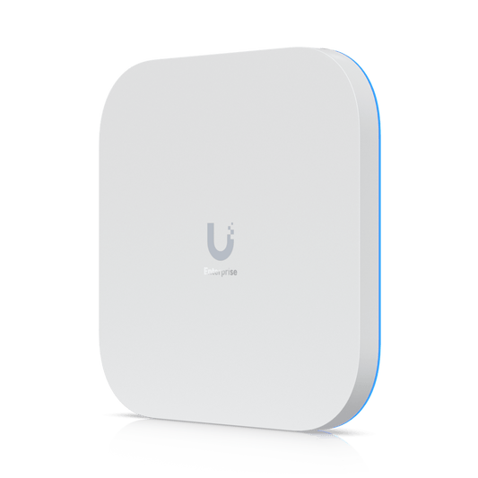 E7 - UniFi Enterprise Access Point E7, WiFi 7, 2.4/5/6GHz, 10 Cadenas Espaciales, Analizador Espectral en Tiempo Real, Hasta 1000 Dispositivos, (1) Puerto 10G RJ45 y (1) Puerto 1G RJ45 para Alta Disponibilidad de Energía y Datos