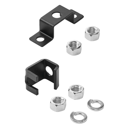LCK - Kit de Soporte a Techo, Para Charola Tipo Escalerilla, de Acero, Color Negro