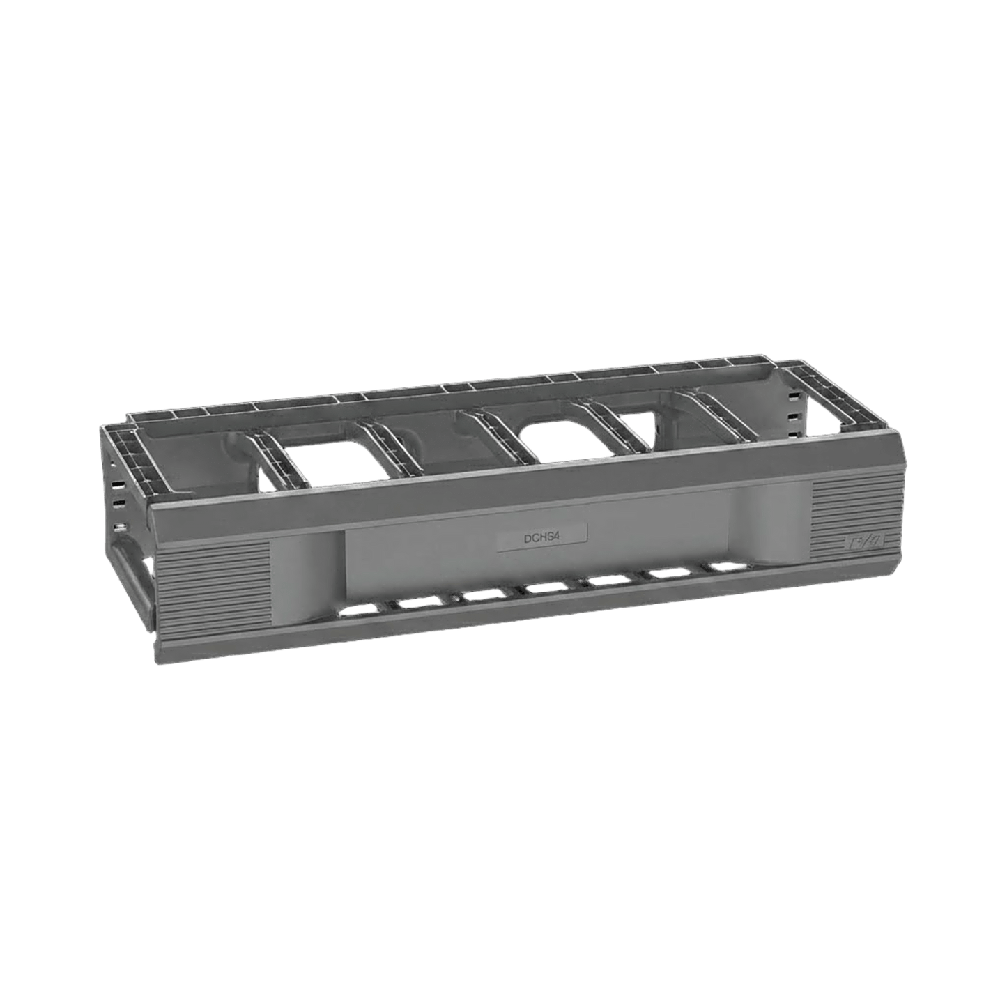 DCHS2 - Organizador de Cables Horizontal CableTek, Sencillo (Solo Frontal), Para Rack de 19in, 2UR