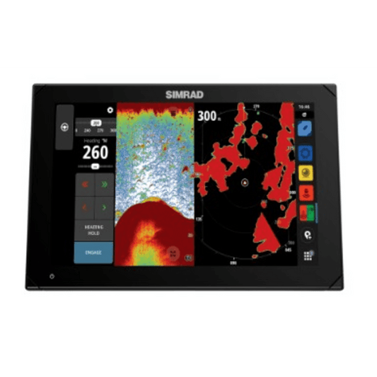 Sistema de Navegación NSX 3012 / Pantalla Táctil SolarMAX IPS HD / Integración Total con Mercury SmartCraft y VesselView / Compatibilidad con Radar HALO / Conectividad Ethernet y USB / Redes NMEA 2000 / Compatibilidad con Cámar