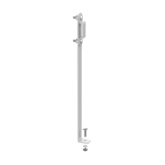 LEK12W - Kit de Elevación de 12 in, Para Escalerilla de Secciones Rectas, de Acero, Color Blanco