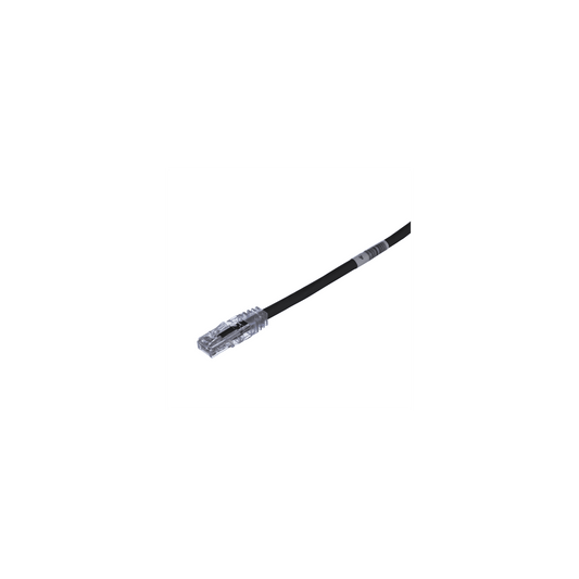 UTPSP15BLY - Cable de Parcheo TX6, UTP Cat6, 24 AWG, CM, Color Negro, 4.57 Metros (15 Pies)