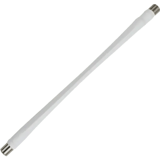 951182 - Jumper Coaxial Delgado Color Blanco de 25.4 Cent�metros (10 Pulgadas) de Longitud y Conectores F Hembra en Ambos Extremos. 75 Ohm de Impedancia.