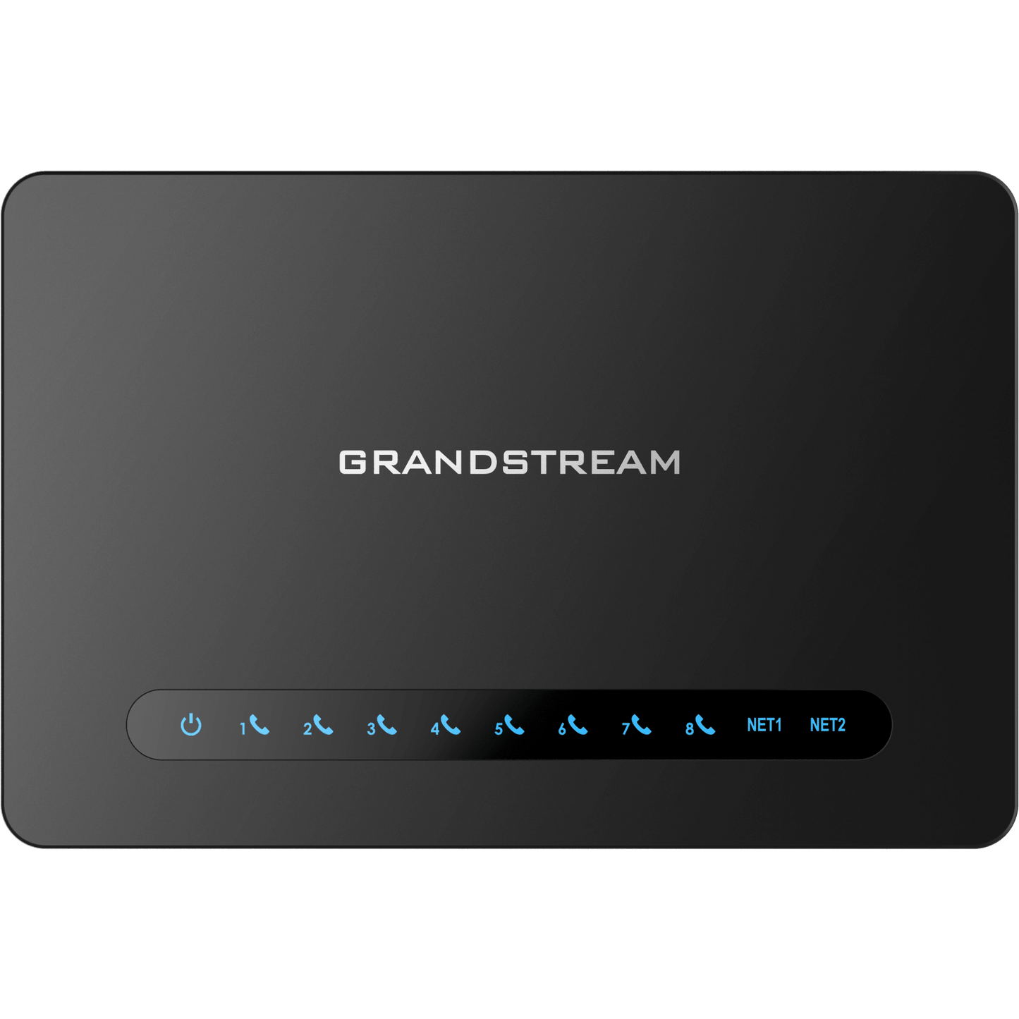 HT-818-V2 - Gateway 8 Puertos FXS (Conectar Teléfono Análogo) con Router NAT Gigabit / 2 Perfiles SIP / Cifrado AES / Conferencia de Voz 3 Participantes / Calidad de Voz HD / Fax T.38 / 2 Puertos Gigabit / Aprovisionamiento Automatizado TR069