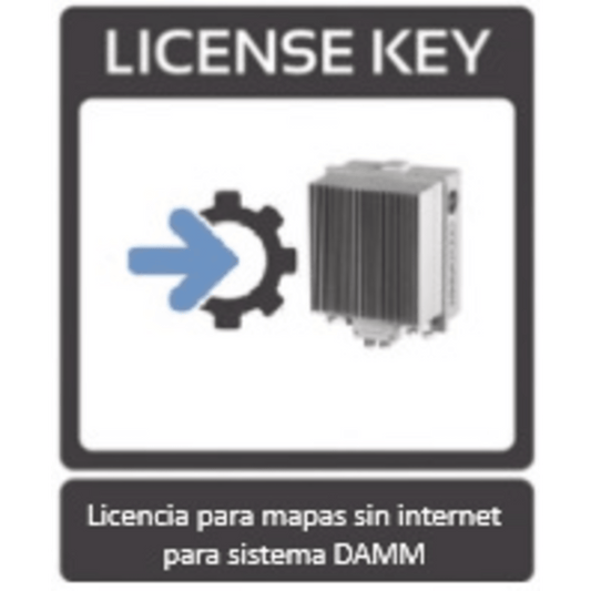 Licencia de mapas OFFLINE para sistema de despacho DAMM
