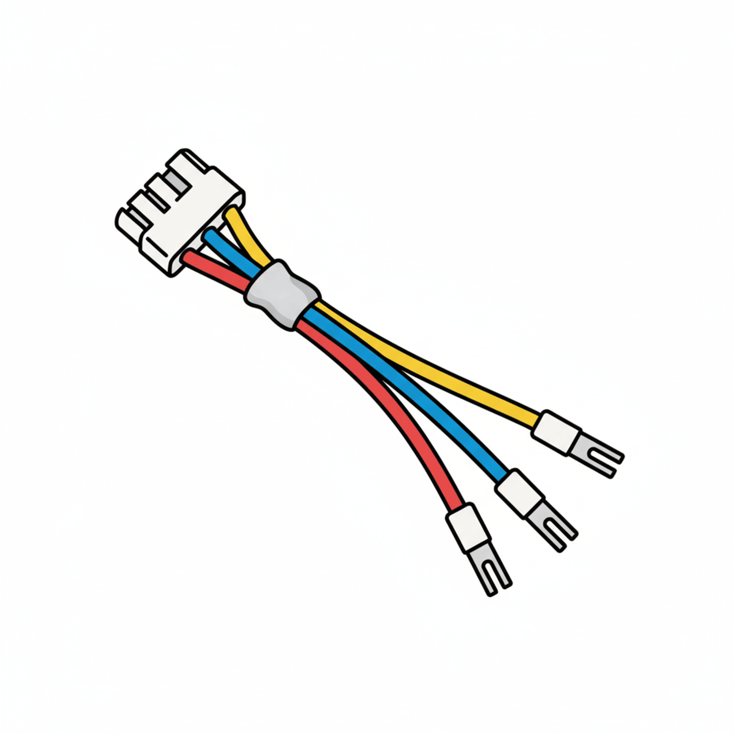 101504313 - Cable de conexion de salida de alarma 10cm compatible con DSKB2411TIM