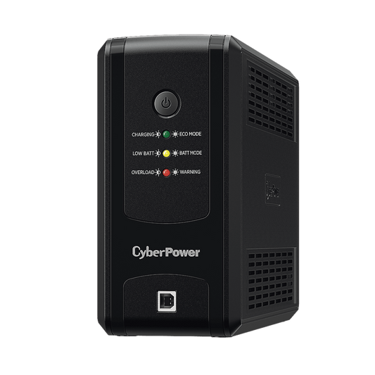 UT-750GU - UPS de 750 VA/375 W, Topología Línea Interactiva, Entrada 120 Vca NEMA 5-15P, y 8 Salidas NEMA 5-15R, Puerto USB, Con Regulador de Voltaje (AVR)