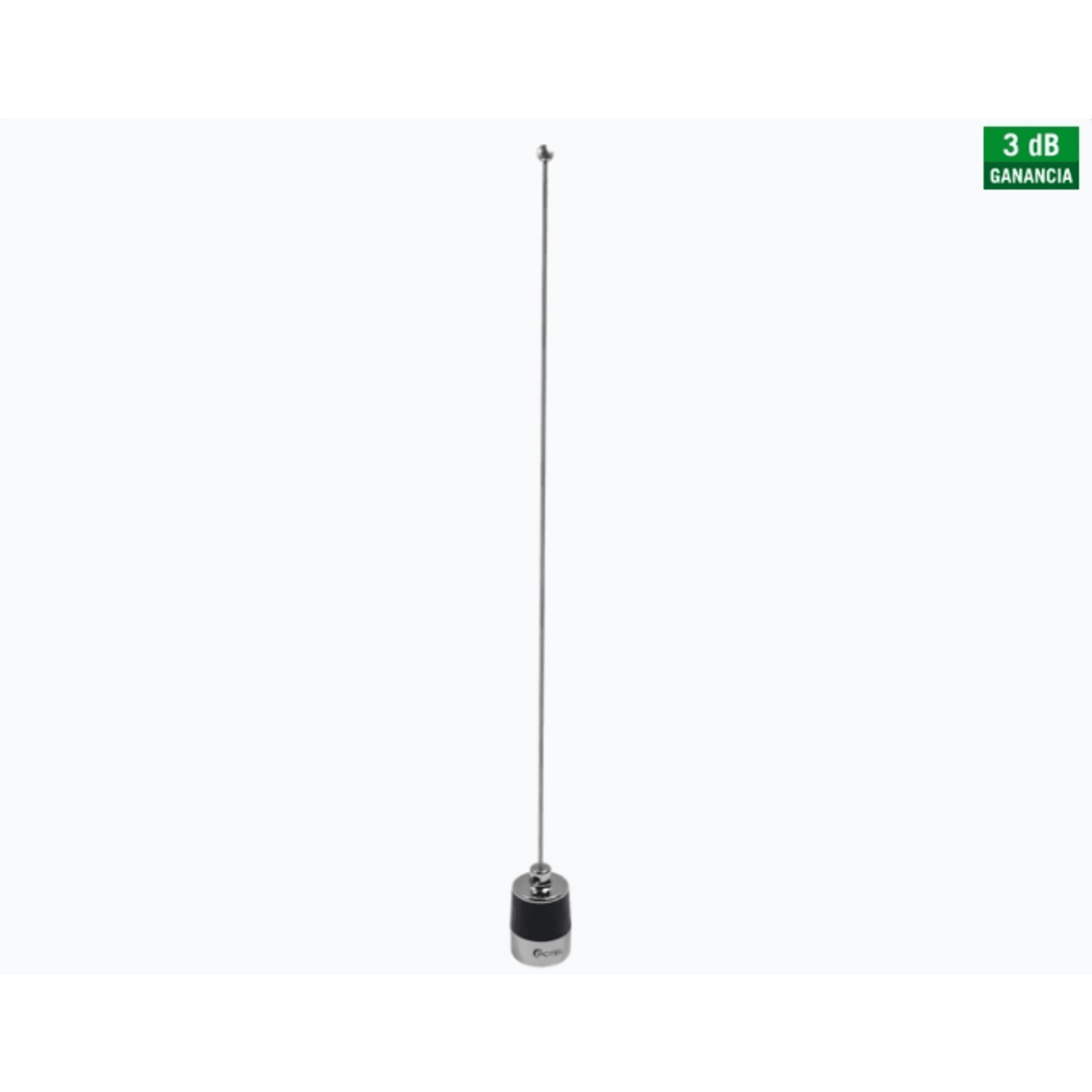 TXAM5800 - Antena Móvil VHF, Rango de Frecuencia 144-174 MHz, Ganancia 3.0 dBi