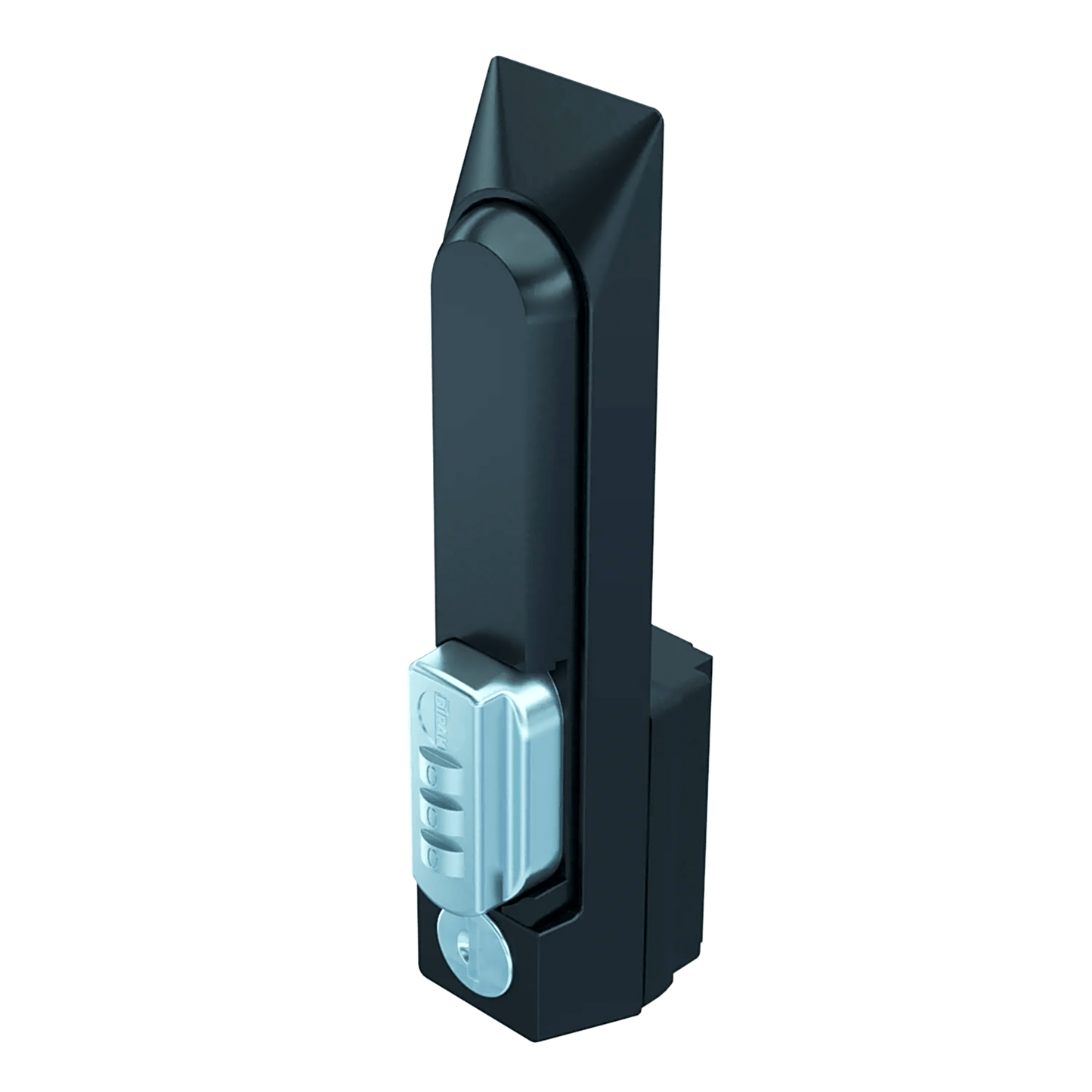 NCLH - Chapa de Seguridad para Gabinete Con Combinación de 3 Dígitos / Control Llave Maestra / Acero Negro Texturizado / Dimensiones 7.50 x 1.38 x 2.50 in