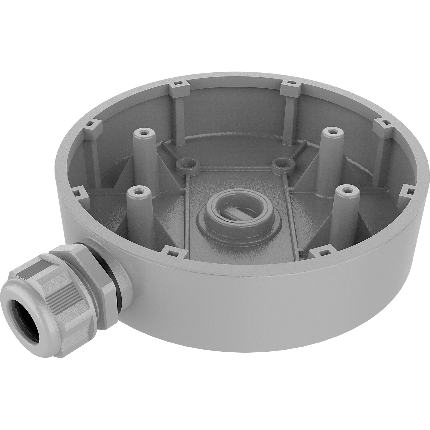 DS-1280ZJ-DM55-428C-Y - Caja de Conexiones de Exterior para Cámaras con Polímero Anticorrosión (Ideal para Ambiente Salino)