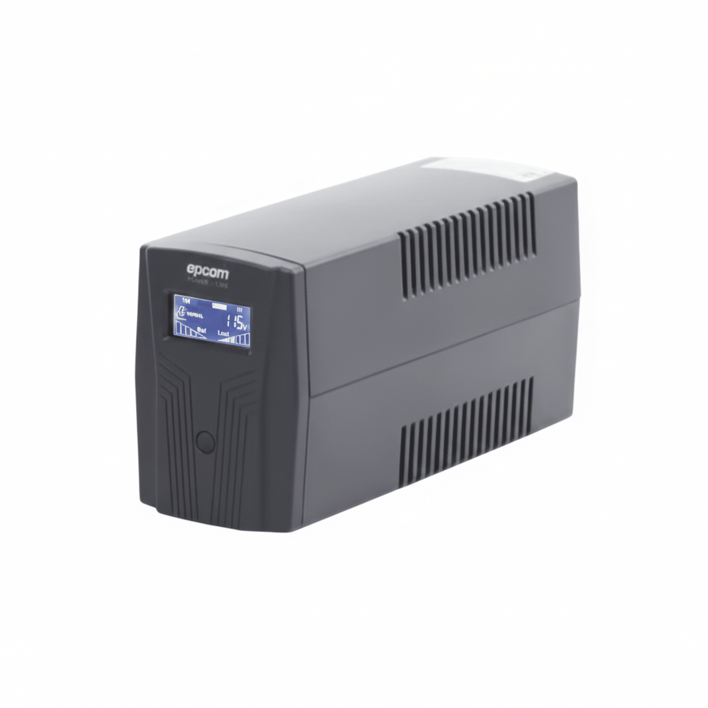 EPU850LCD - UPS de 850VA/510W / Topología Línea Interactiva / Entrada y Salida 120 Vca / Clavija NEMA 5-15P / 6 Tomas NEMA 5-15R / Sin RJ11 ni RJ45