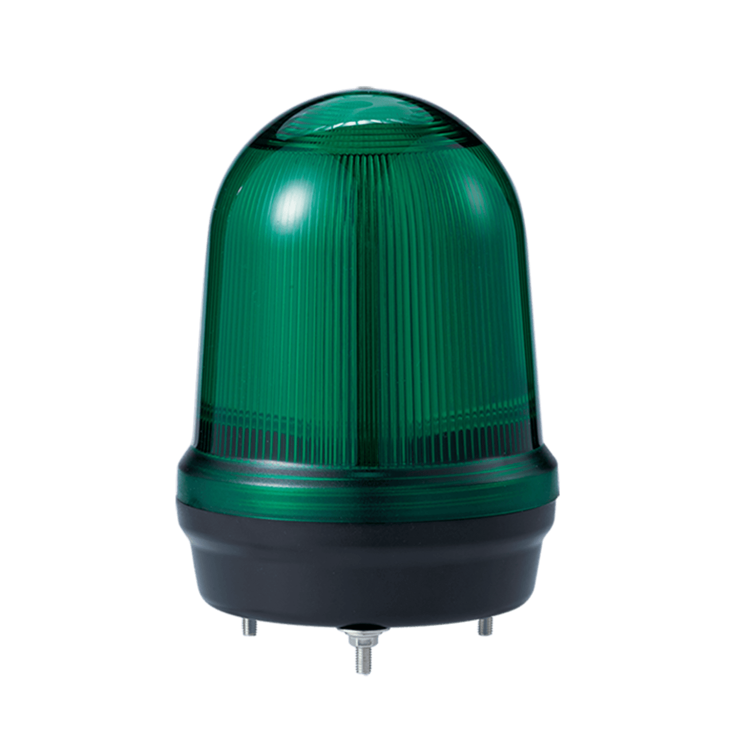 MFL125-012024-G - LED con patrones fijo/intermitente, estroboscópico y simulación rotatorio, Color Verde de 12-24 VCD