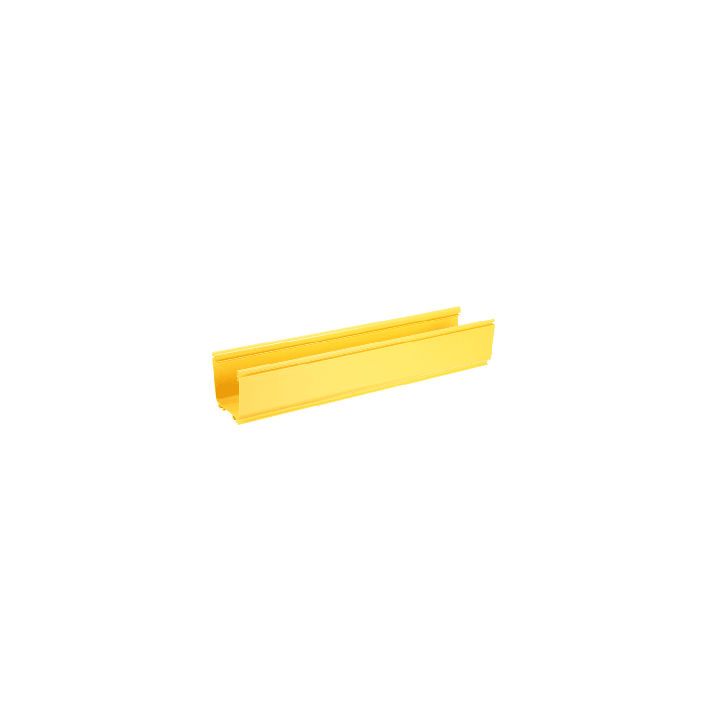 FR4X4YL10 - Canaleta FiberRunner™ 4X4, de PVC Rígido, Color Amarillo, 3 m de Largo