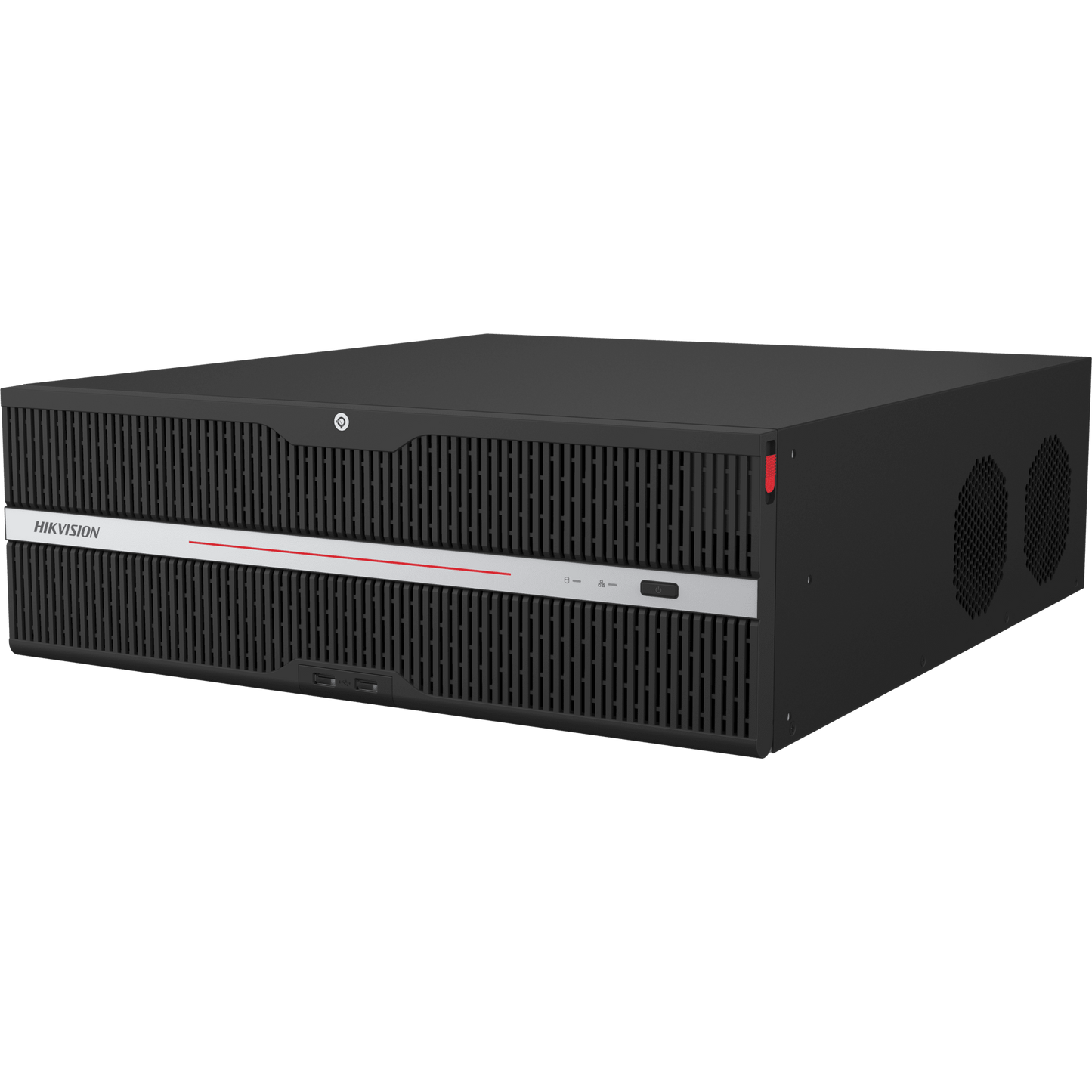 DS-96128NXI-S16R - [Doble Poder de Decodificación] NVR 32 Megapixel (8K) / 128 Canales IP / AcuSense / ANPR / Conteo de Personas / 16 Bahías de Disco Duro / 2 Tarjetas de Red / Soporta RAID con Hot Swap / 2 HDMI en 8K / POS / Alarmas I/O  / Smart Search