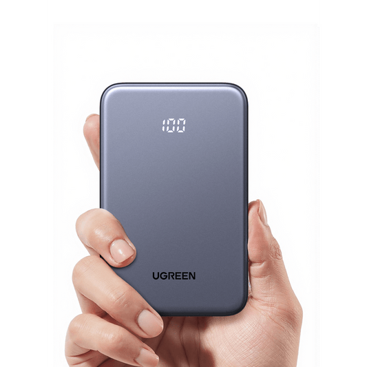 75131B - Banco de Energía Portátil 10000mAh / 20W Máximo / Puerto USB-C PD3.0 PPS / Puerto USB-A 22.5W / Batería Polímero de Litio / Pantalla Digital / Carga Rápida 3 Horas / Protocolos Múltiples / Protección