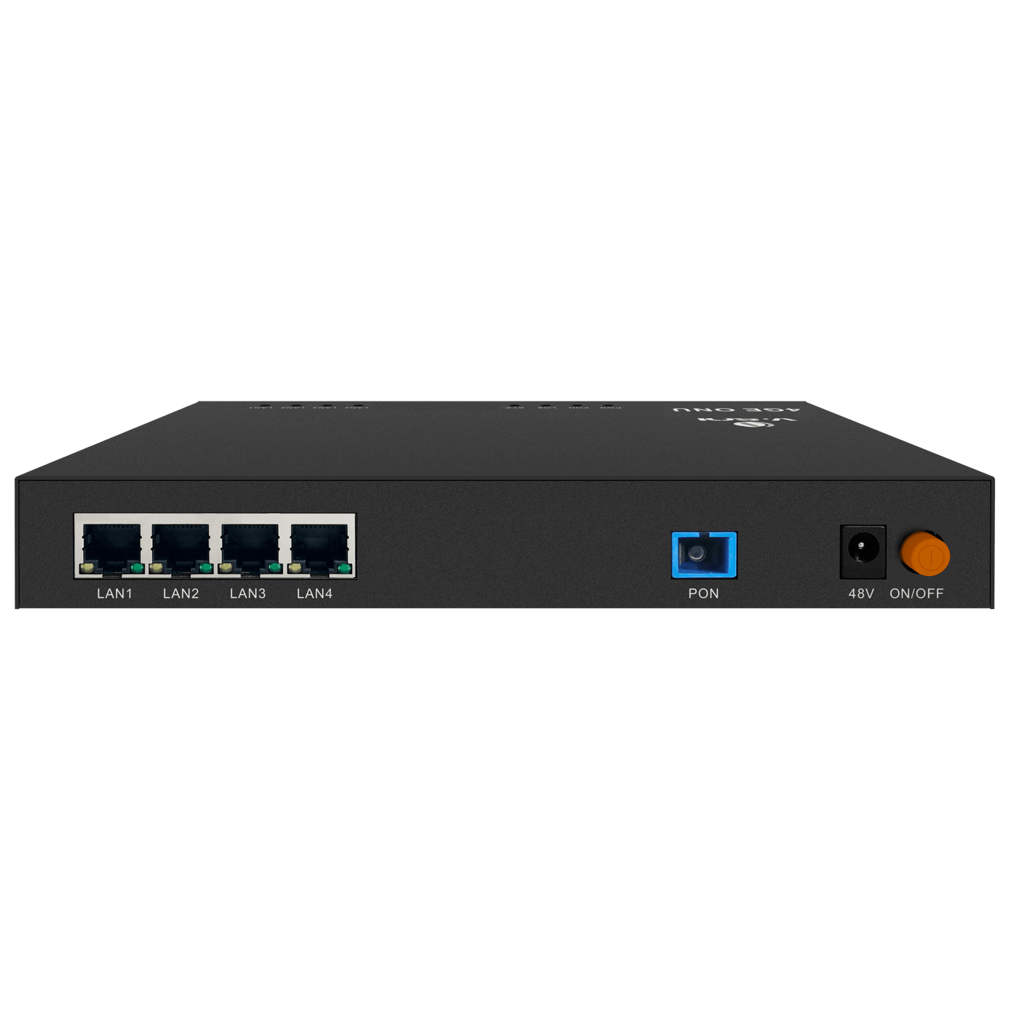V2804-4GL-PSE - ONU Dual EPON/GPON / 4 Puertos PoE 802.3af/at Gigabit / 1 Puerto SC/UPC