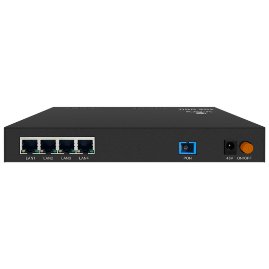 V2804-4GL-PSE - ONU Dual EPON/GPON / 4 Puertos PoE 802.3af/at Gigabit / 1 Puerto SC/UPC