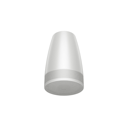 DML88PW - Altavoz Colgante Luna | Designmax | Sistema de Rango Extendido | Array Circular Ring Array™ 8 Drivers | Woofer 8" Integrado | Cobertura 140° | Color Blanco