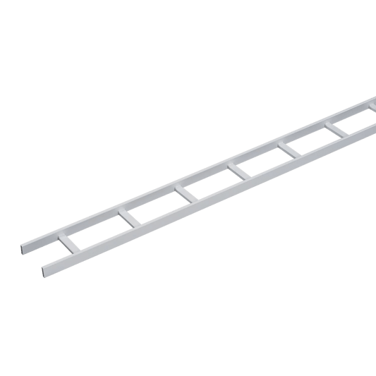 LSS12W - Charola Tipo Escalerilla de Secciones Rectas, 12 in (305 mm) de Ancho, Travesaños a Intervalos de 9 in (229 mm), Tramo de 10 ft (3.05 m), de Acero, Color Blanco