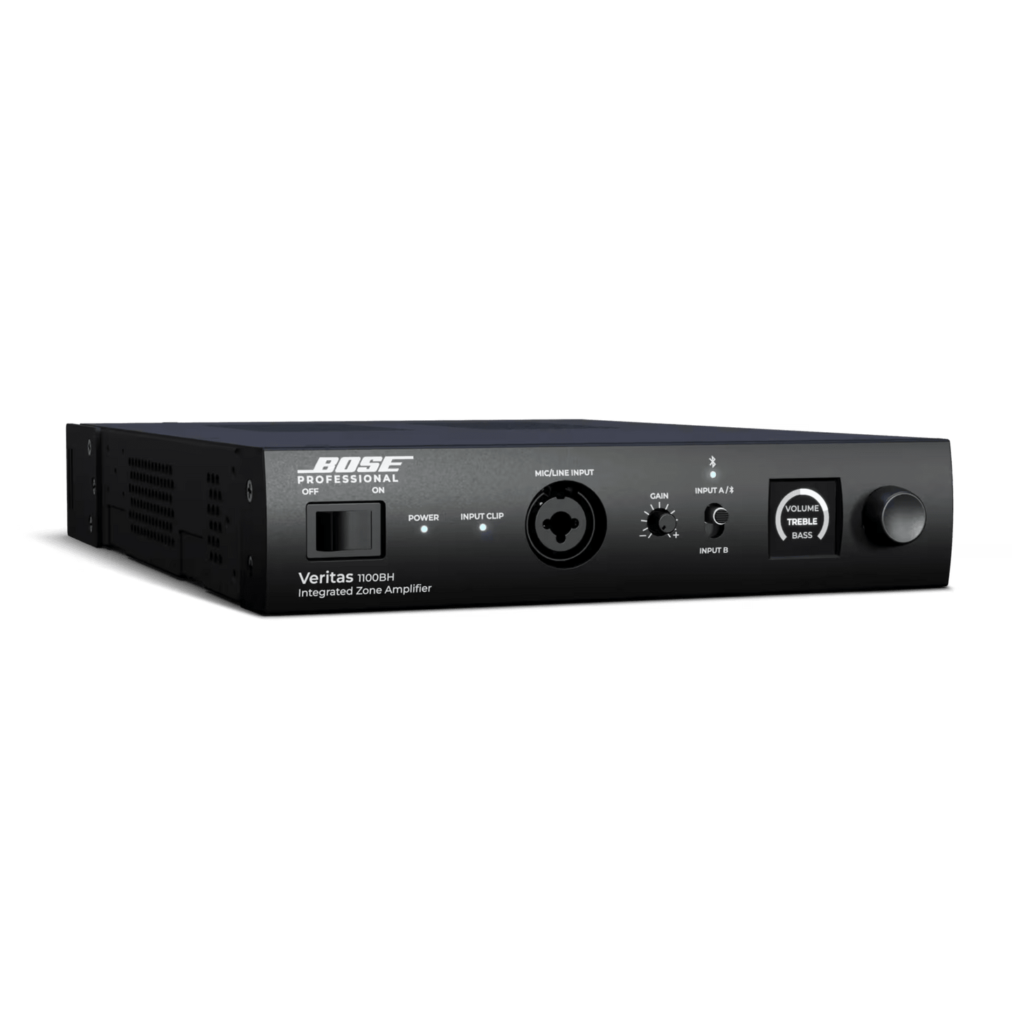 1100BH - Amplificador Veritas | 1x100W | 70V-100V | Bluetooth 5.0 | DSP | Entradas Balanceadas y RCA | Alta Impedancia