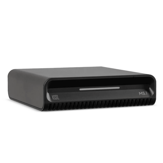 MS1 - Streamer Audio M Series | Native Streaming™ | AirPlay 2 | Google Cast | Spotify Connect | TIDAL Connect | Bluetooth LE Audio | HDMI eARC | PoE | 12V Trigger | Variable Audio Output