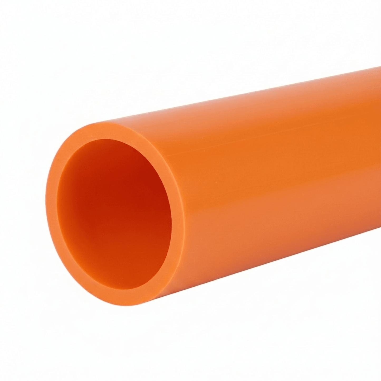 LP-12-SDR11-N-P-S-1R-0200 - Ducto para Fibra Óptica 1 1/4" Liso RD11, Color Naranja Prelubricado, Rollo de 200 Metros